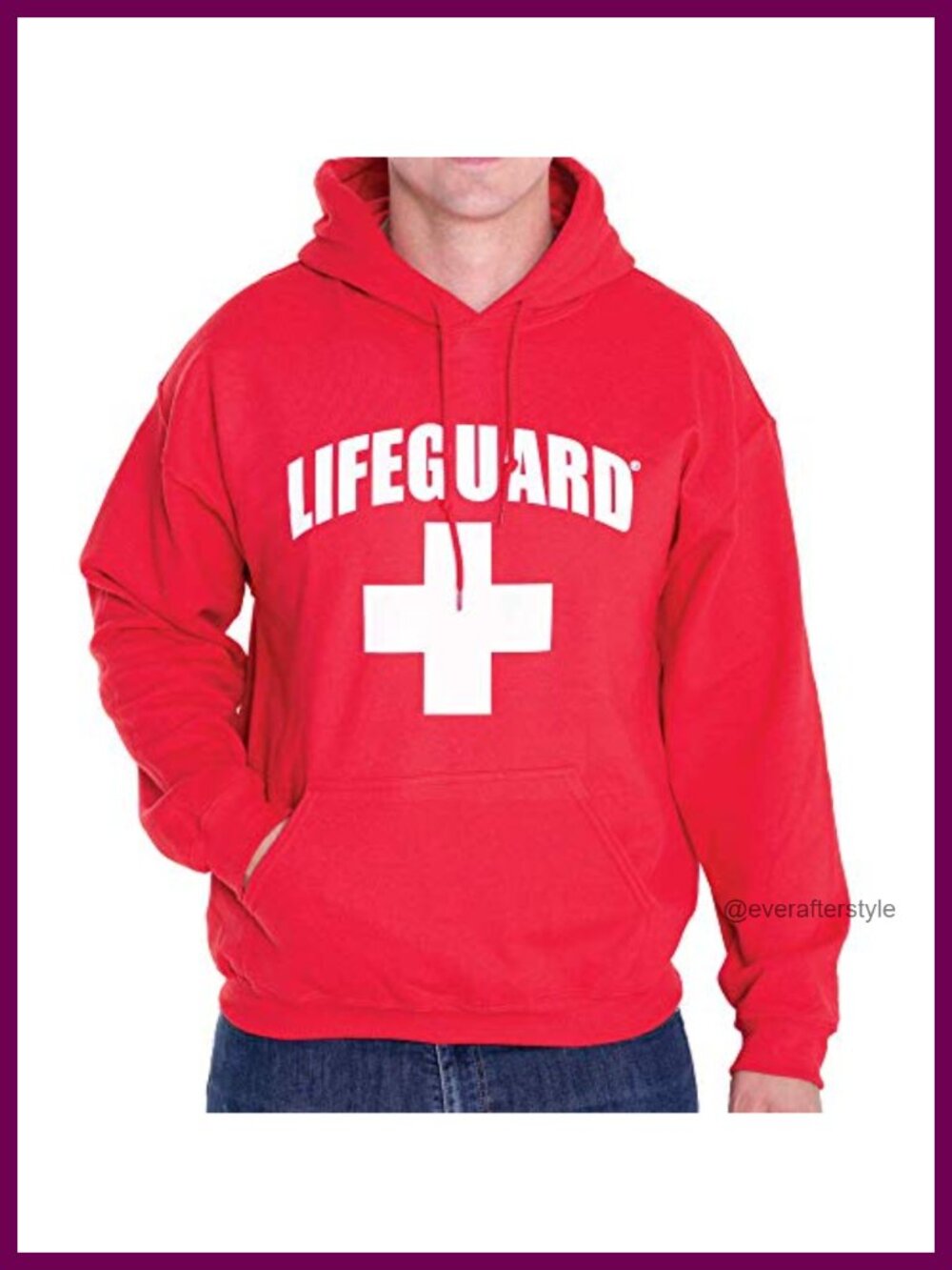 Officially Licensed LIFEGUARD Pullover Hoodie Sweatshirt Unisex Men Women